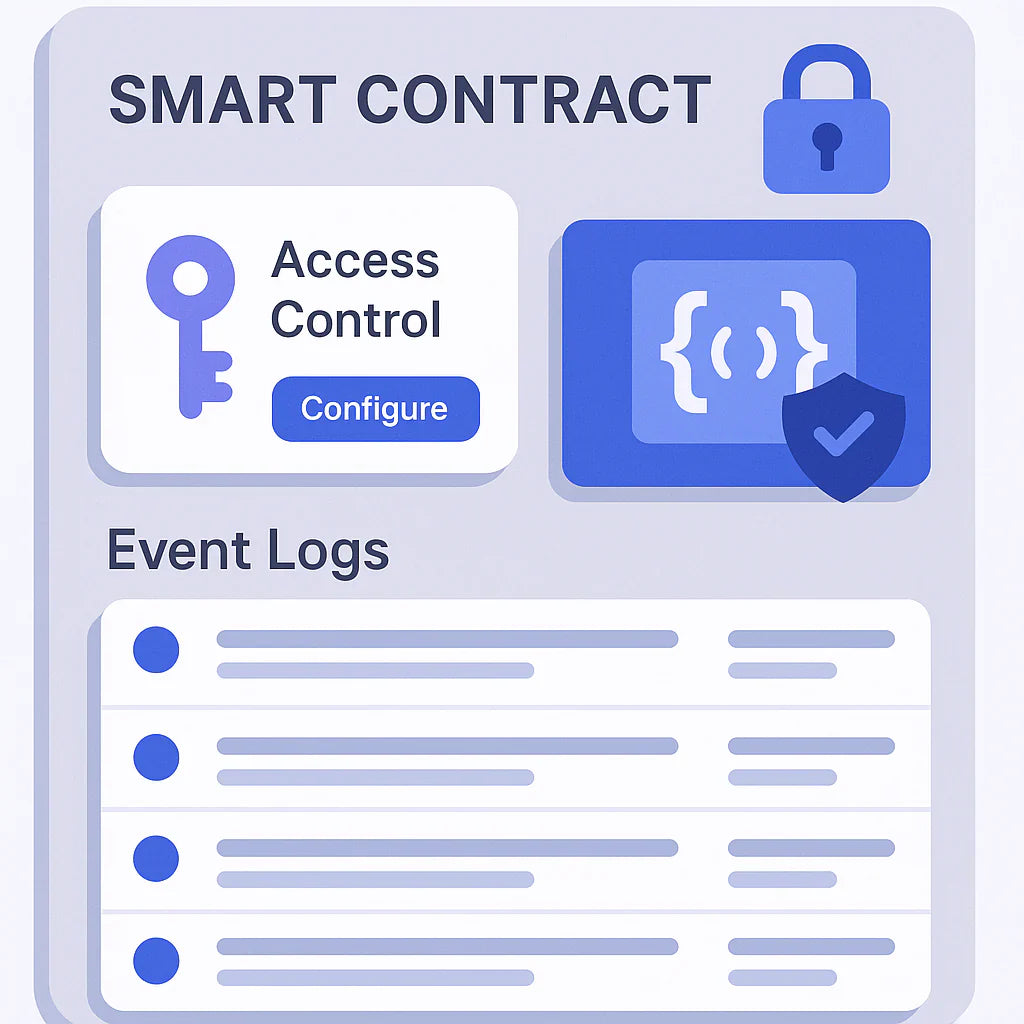FORFAIT INTERMEDIATE - Intermediate Smart Contract Template – Access Control & Event Logging